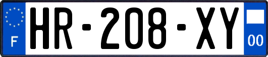 HR-208-XY