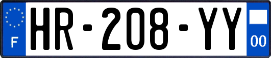 HR-208-YY