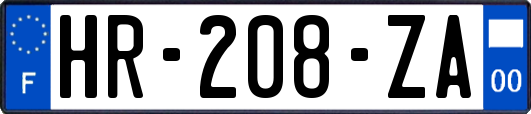 HR-208-ZA