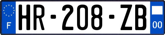 HR-208-ZB