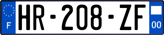 HR-208-ZF
