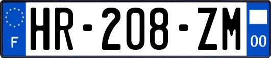 HR-208-ZM