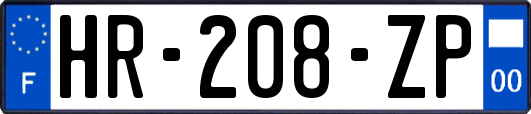 HR-208-ZP