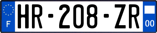 HR-208-ZR