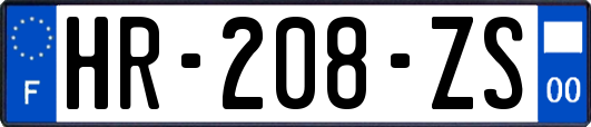 HR-208-ZS
