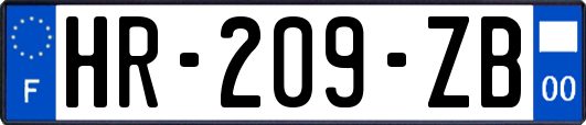 HR-209-ZB