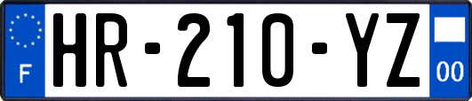 HR-210-YZ
