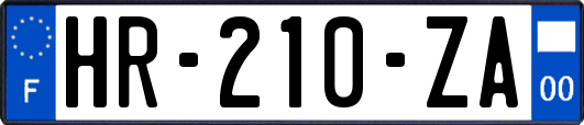 HR-210-ZA