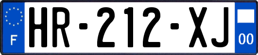 HR-212-XJ