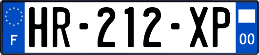 HR-212-XP
