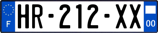 HR-212-XX