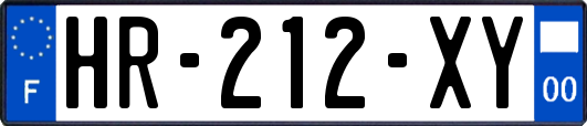 HR-212-XY