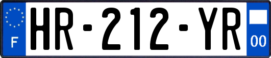 HR-212-YR