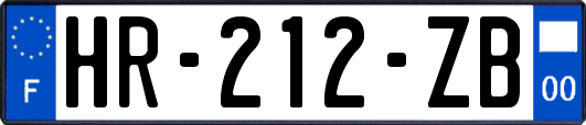 HR-212-ZB