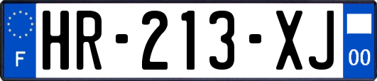 HR-213-XJ