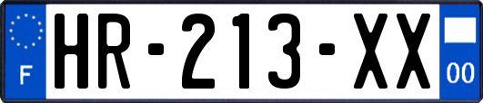 HR-213-XX