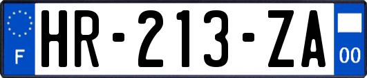 HR-213-ZA