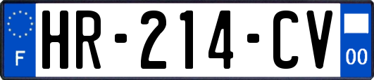 HR-214-CV