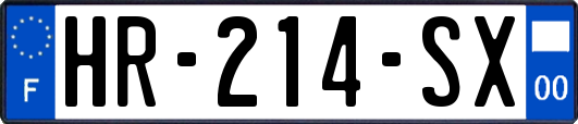 HR-214-SX