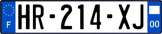 HR-214-XJ
