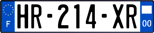 HR-214-XR