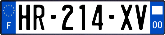 HR-214-XV