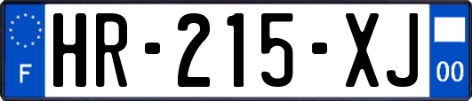 HR-215-XJ