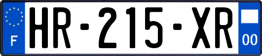 HR-215-XR