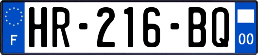 HR-216-BQ