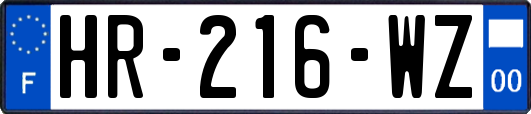 HR-216-WZ