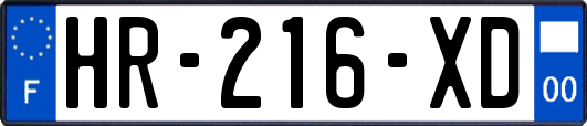 HR-216-XD