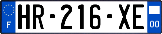 HR-216-XE