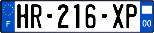 HR-216-XP
