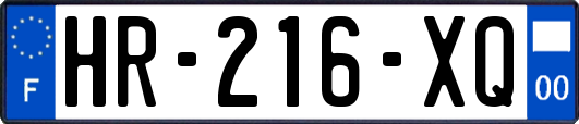HR-216-XQ