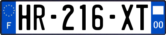 HR-216-XT