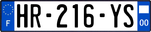 HR-216-YS
