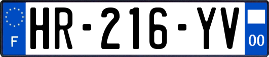 HR-216-YV