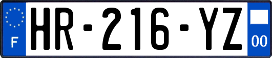 HR-216-YZ