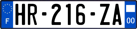 HR-216-ZA