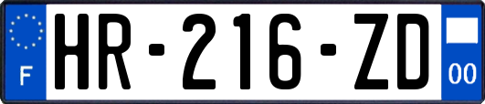 HR-216-ZD