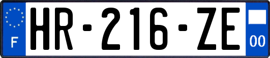 HR-216-ZE