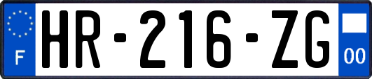 HR-216-ZG