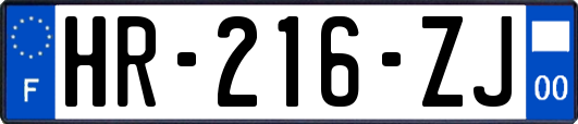 HR-216-ZJ