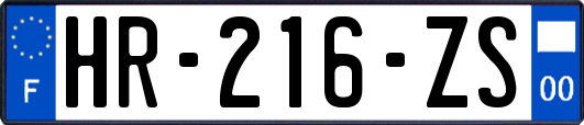 HR-216-ZS
