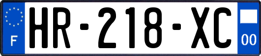 HR-218-XC
