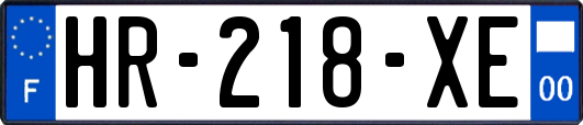 HR-218-XE