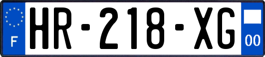 HR-218-XG