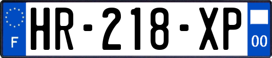 HR-218-XP