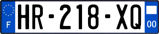 HR-218-XQ