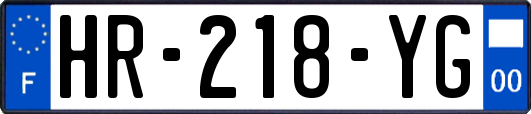 HR-218-YG